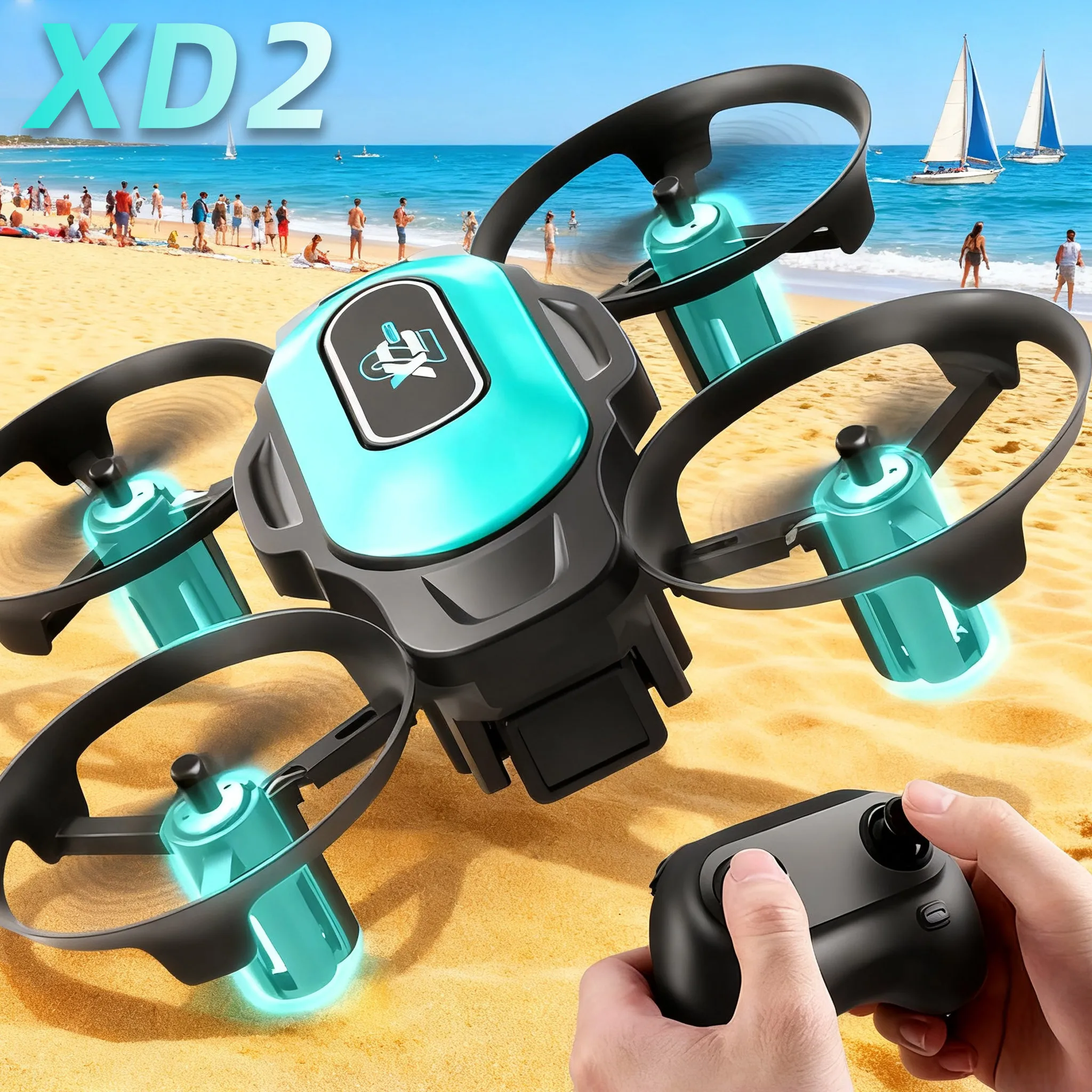 Drone Battery Box - XD2 Mini Drone, 360 ° Aksi