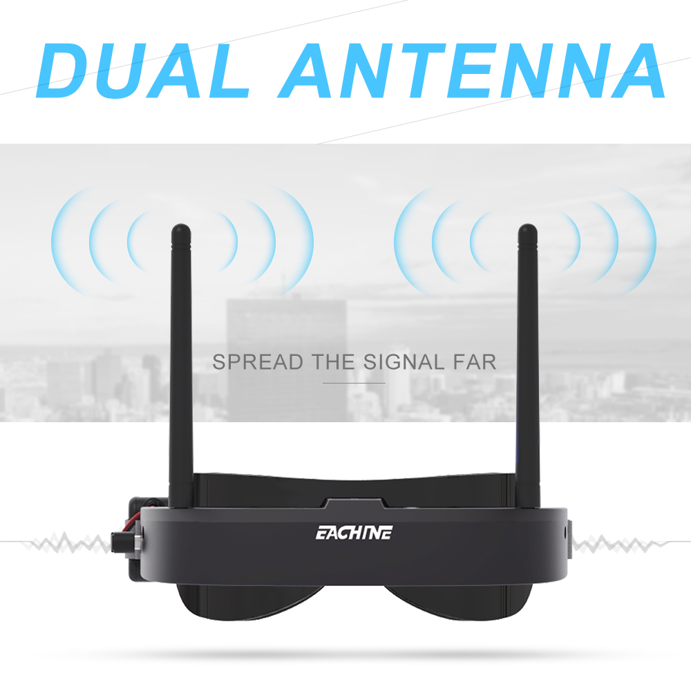 Eachine kacamata FPV EV100, ca - Drone Battery Box ulasan dan harga