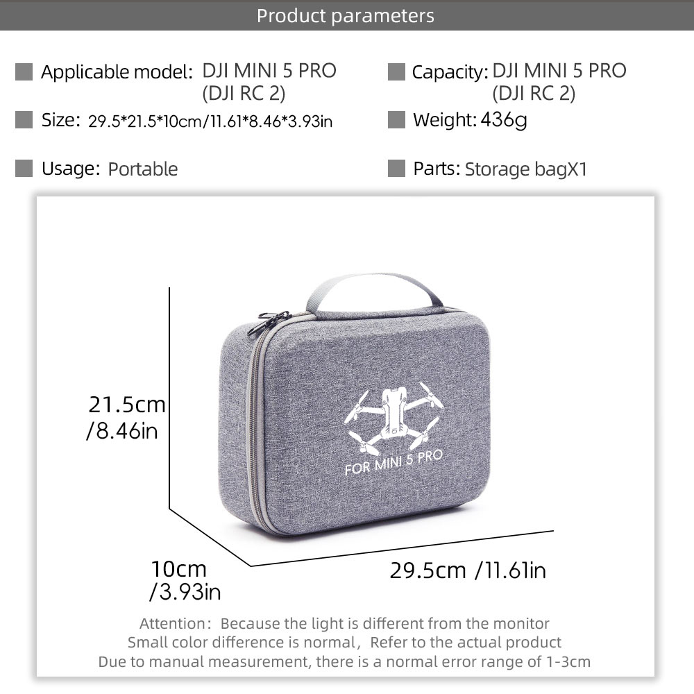 Tas Penyimpanan untuk Drone DJ - Drone Battery Bag ulasan dan harga
