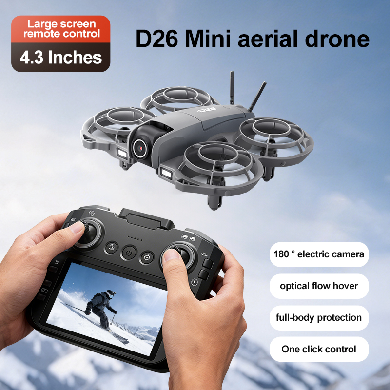 Drone D26 4K Aerial HD 180 °   - Drone Battery Balance Charger ulasan dan harga