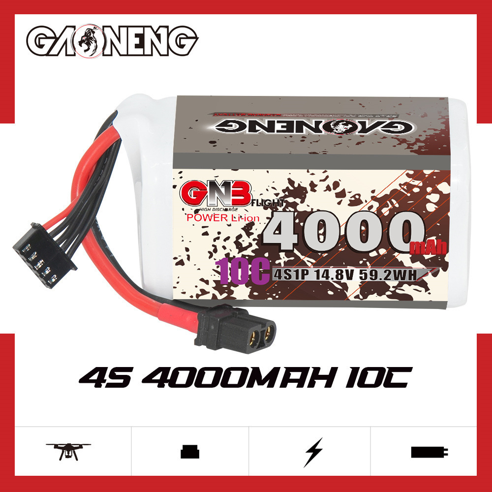 GNB 4000mAh 4S 14.8V 10C 20C d - Drone Battery 4S ulasan dan harga