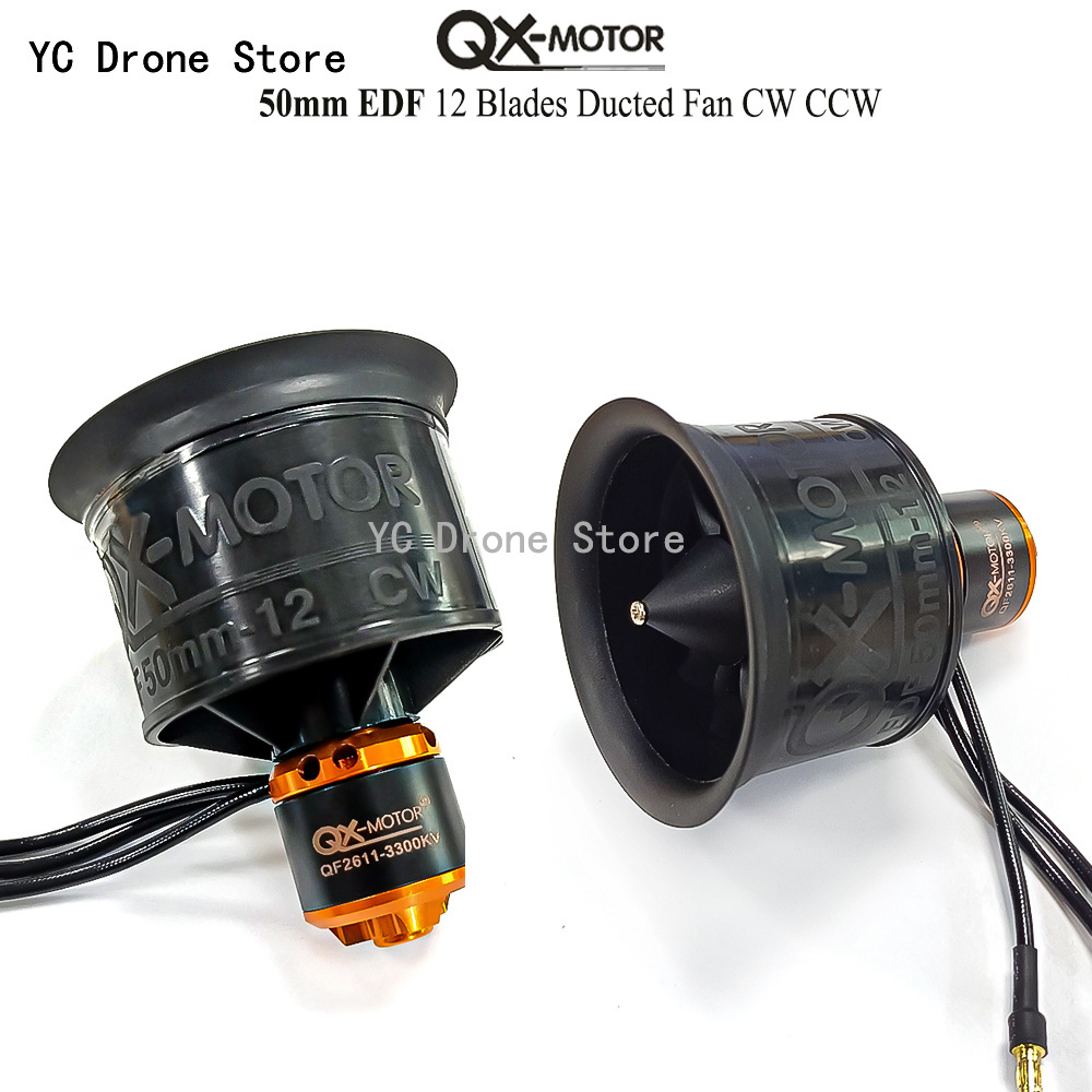QX-MOTOR 50mm EDF QF2611 Motor - Drone Battery 4S ulasan dan harga