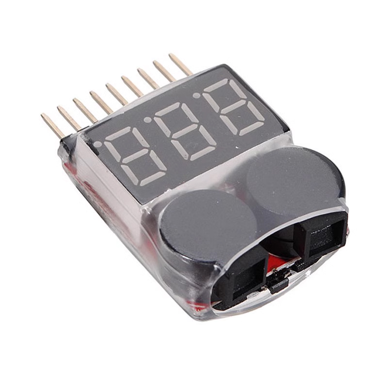 Pengukur tegangan mobil RC, pe - Drone Battery Voltage Checker ulasan dan harga